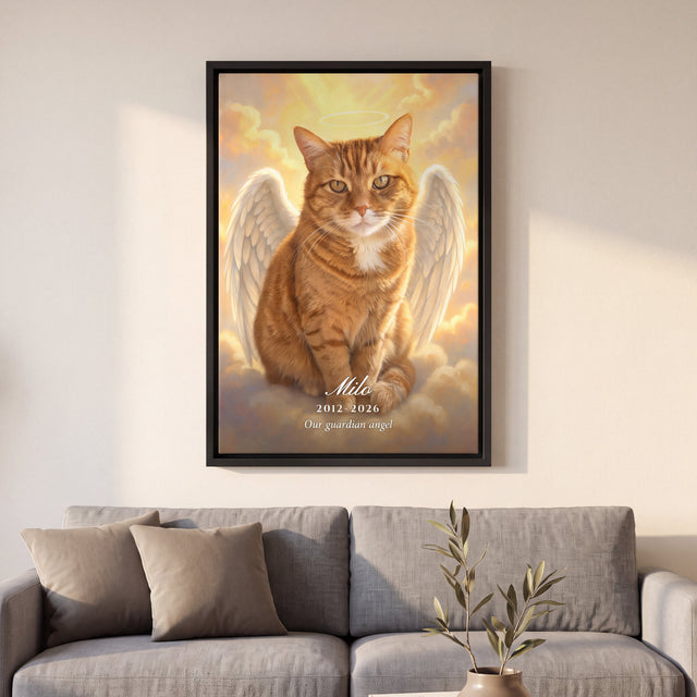 Pet Guardian Angel Portrait personalized portrait example 4