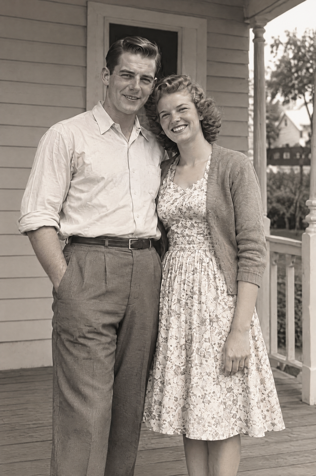 True Archival Photo Restoration flat artwork made from an example photo