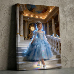 Blue Princess– Personalized Fantasy Portrait