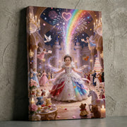 Castle Celebration – Personalized Fantasy Portrait