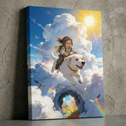 Cloud Adventure – Personalized Fantasy Portrait