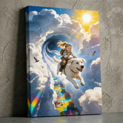 Cloud Adventure – Personalized Fantasy Portrait