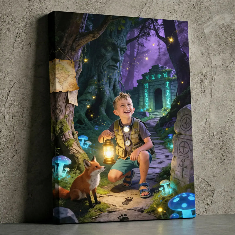 Forest Discovery Portrait