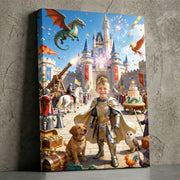 Knight's Quest – Personalized Fantasy Portrait